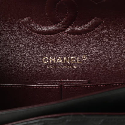 Chanel Lambskin Quilted Medium Double Flap Black 6 of 17