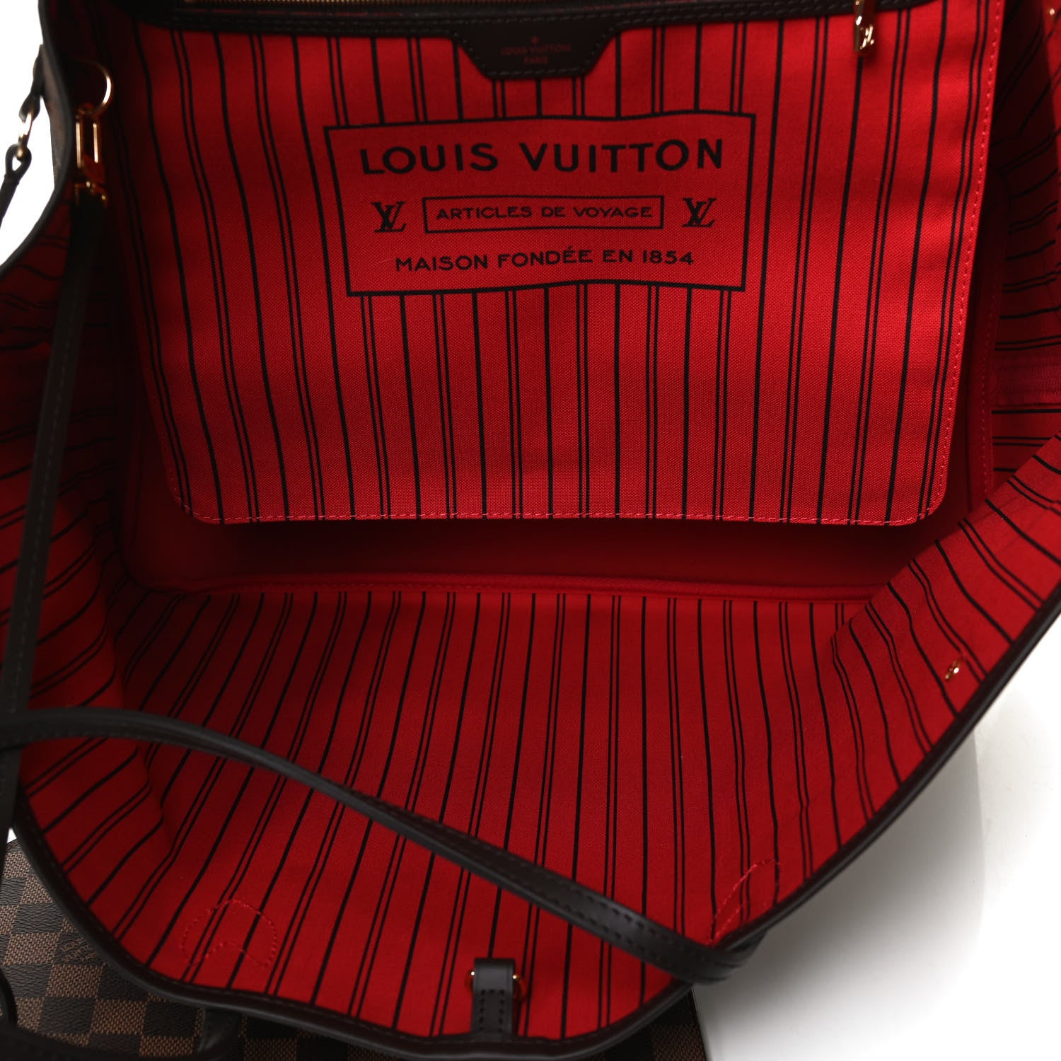 Louis Vuitton Damier Ebene Neo Neverfull GM 5 of 14
