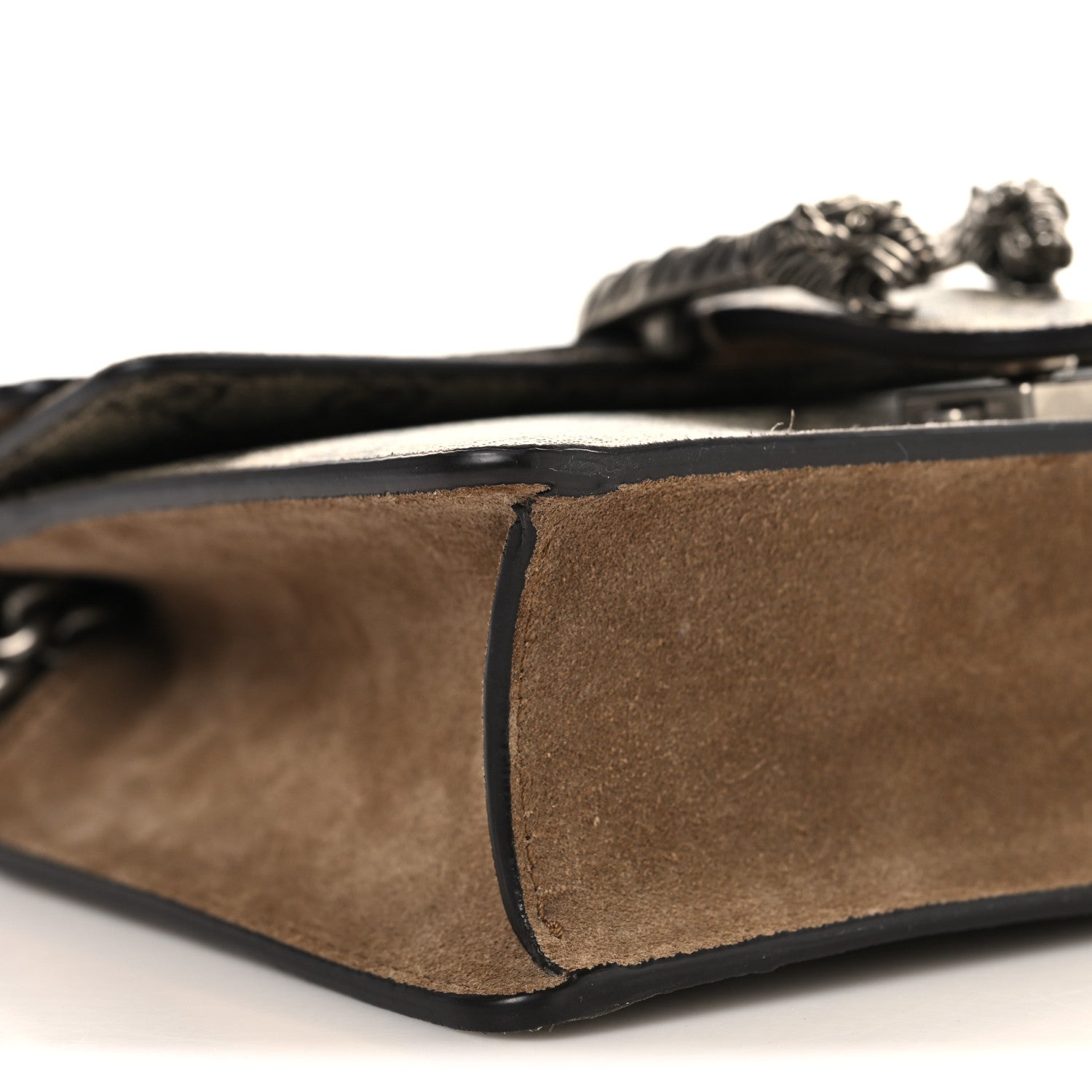 Gucci GG Supreme Monogram Mini Dionysus Shoulder Bag Taupe 8 of 9