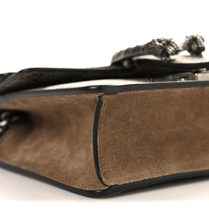 Gucci GG Supreme Monogram Mini Dionysus Shoulder Bag Taupe 8 of 9