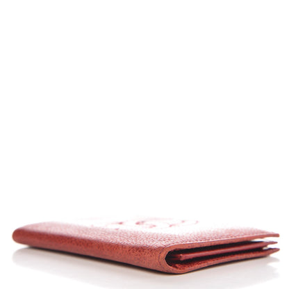Chanel Caviar Timeless CC Card Holder Wallet Red 4 of 11