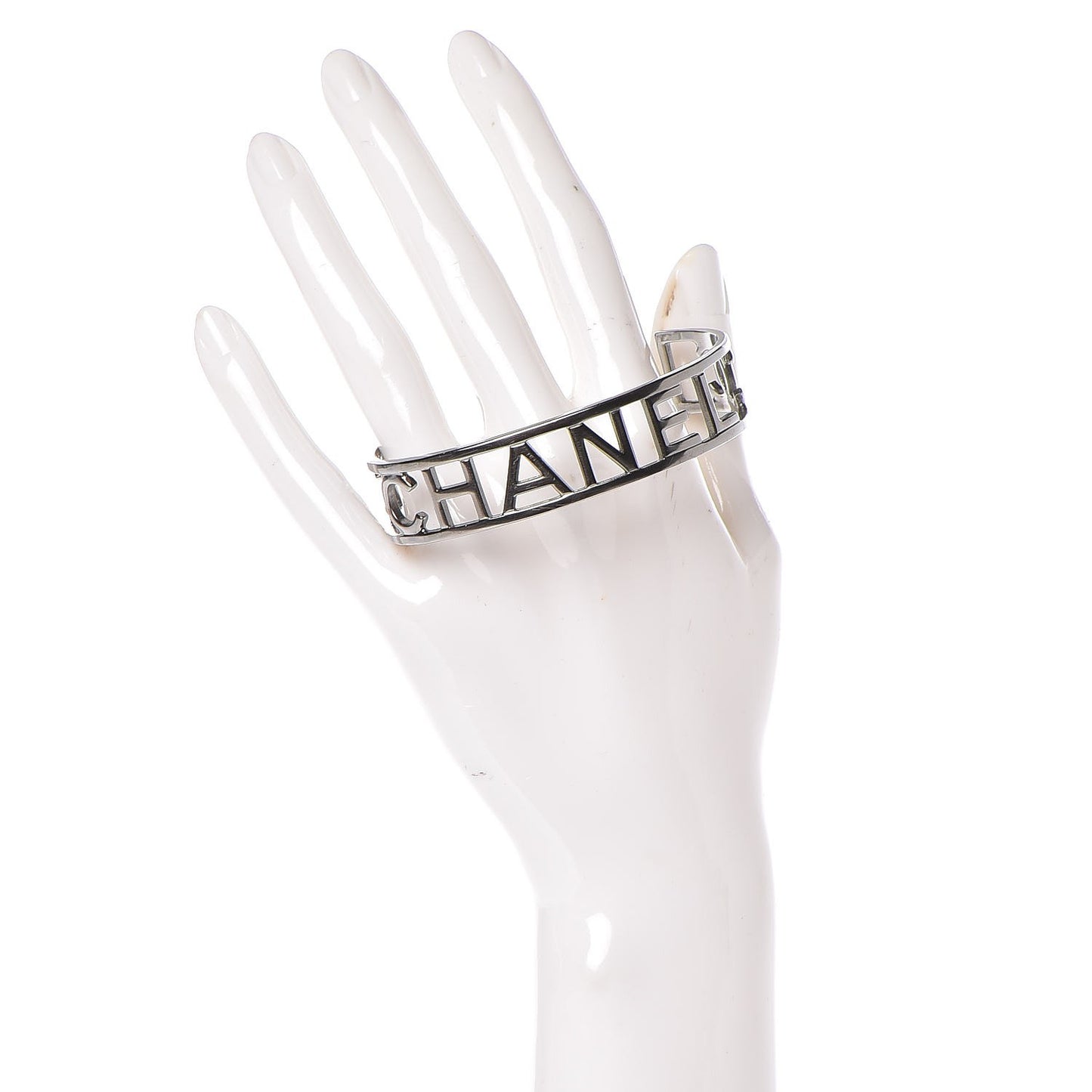 Metal Logo Cuff Gold