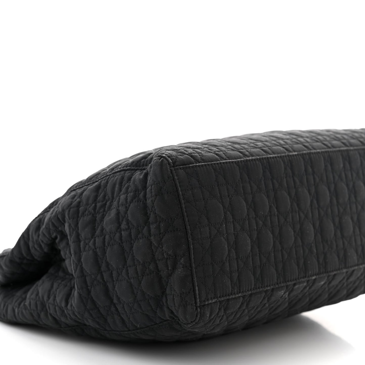 Nylon Cannage Large Lady Dior Black
