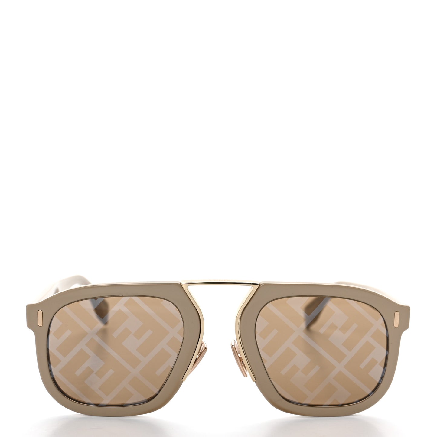 Acetate FF Aviator Sunglasses FF M0105/S Beige