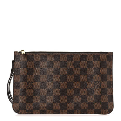Louis Vuitton Damier Ebene Neverfull MM GM Pochette 1 of 11