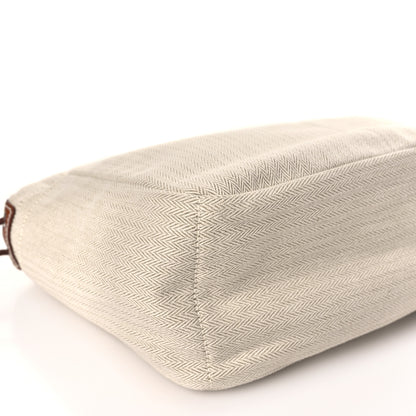 Hermes Canvas Barenia Fourbi 25 MM Pouch Naturel Fauve 8 of 9