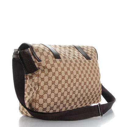 Gucci Monogram Messenger Dark Brown 3 of 7