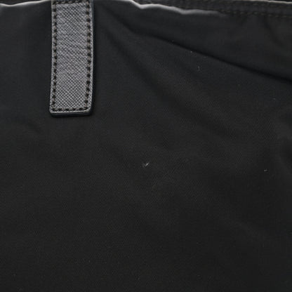 Prada Tessuto Nylon Saffiano Shopping Tote Black 12 of 12