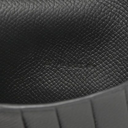 Hermes Epsom Medium Kelly Wallet Black 7 of 11