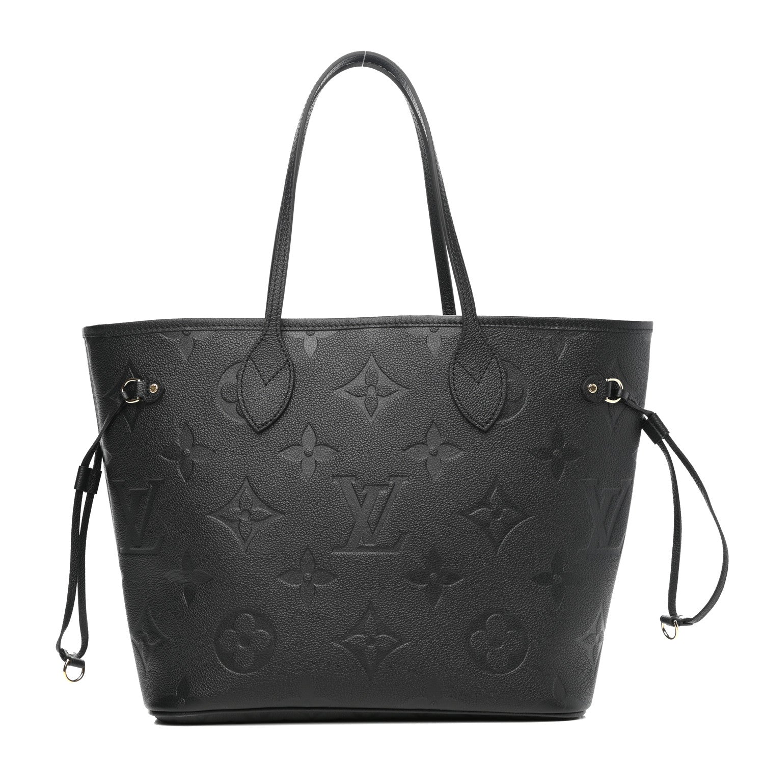 Louis Vuitton Empreinte Monogram Giant Neverfull MM Black 1 of 8