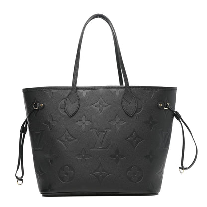 Louis Vuitton Empreinte Monogram Giant Neverfull MM Black 1 of 8