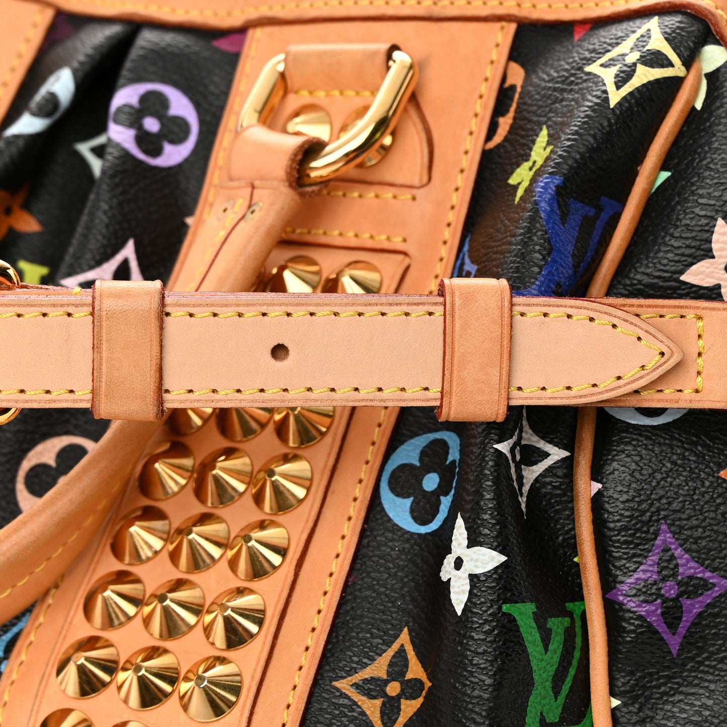 Monogram Multicolor Courtney MM Black