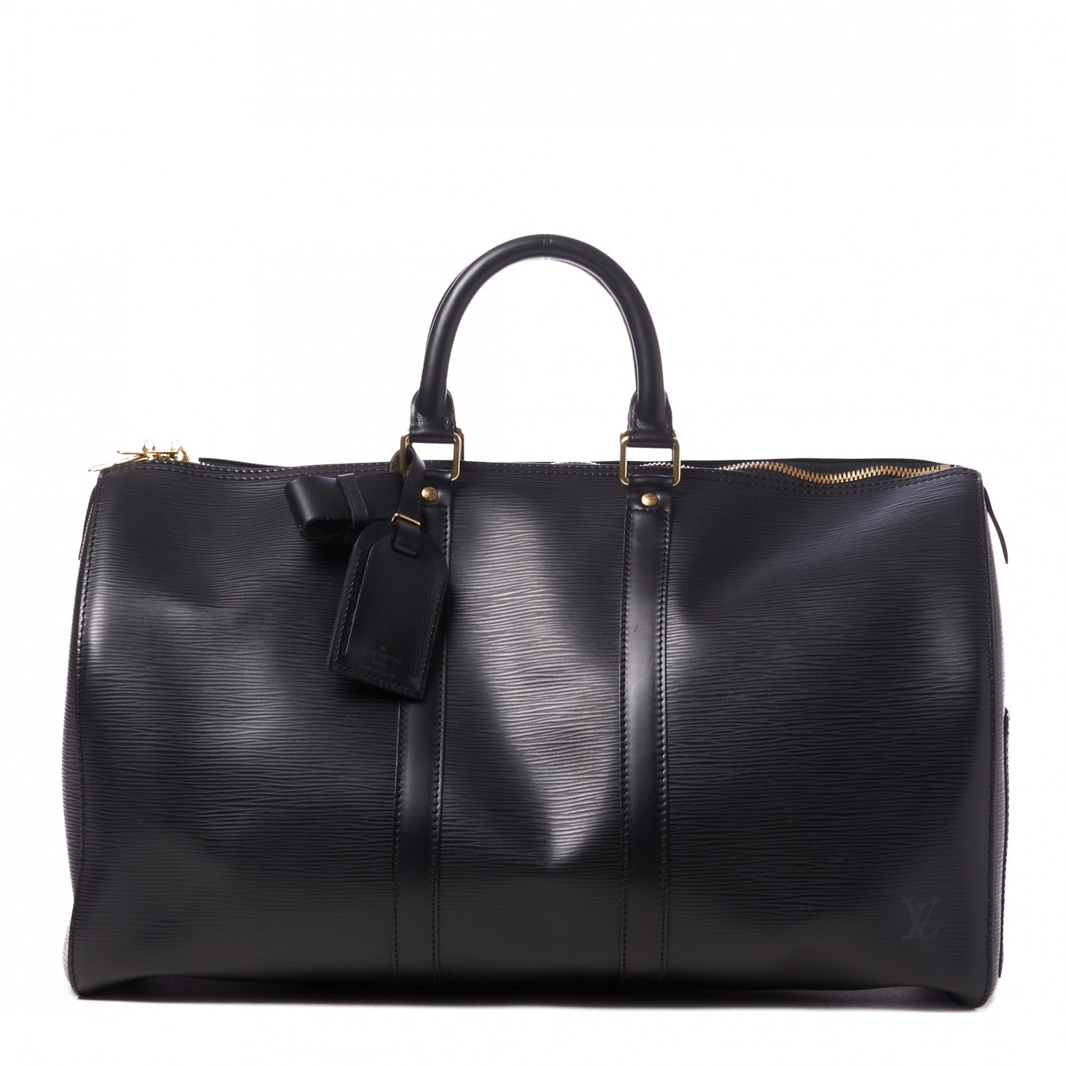 Louis Vuitton Epi Keepall 45 Black 1 of 8