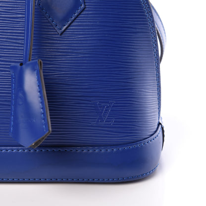 Louis Vuitton Epi Alma BB Blueberry 10 of 20
