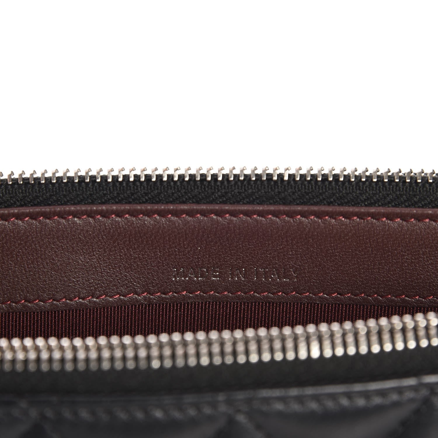 Chanel Lambskin Quilted Small Clutch With Chain Black 7 of 9