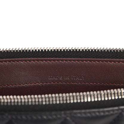 Chanel Lambskin Quilted Small Clutch With Chain Black 7 of 9