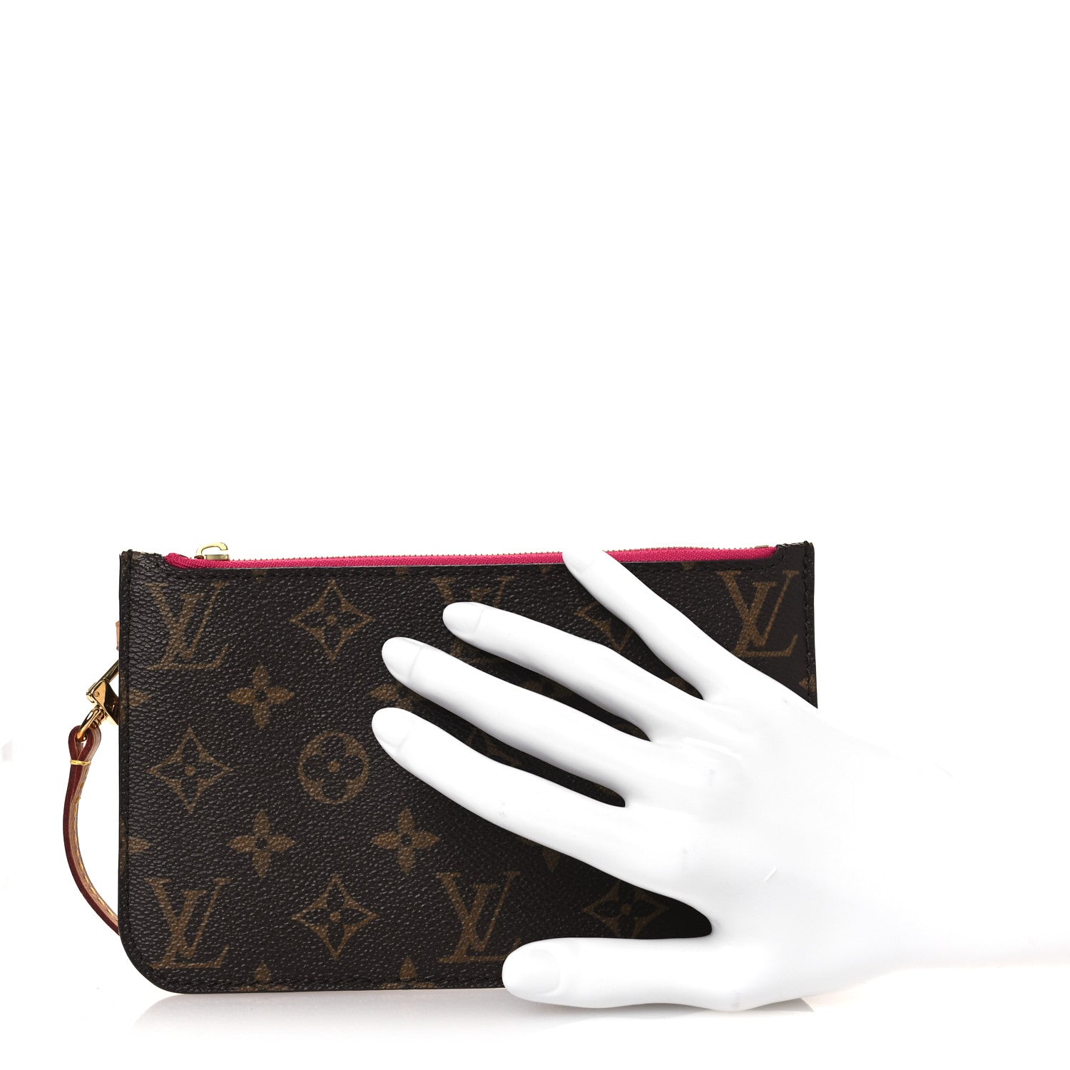 Louis Vuitton Monogram Neverfull PM Pochette Pivoine 2 of 8