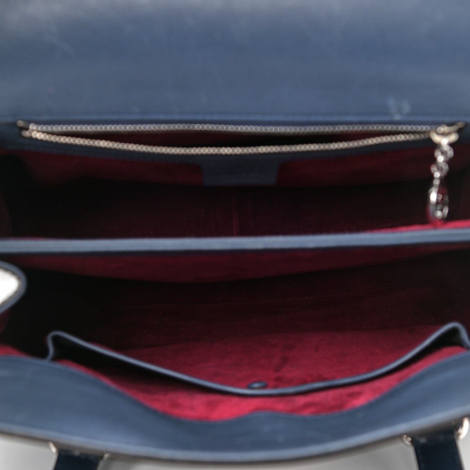 Gucci Regent Calfskin Medium Lady Lock Satchel Caspian 5 of 16