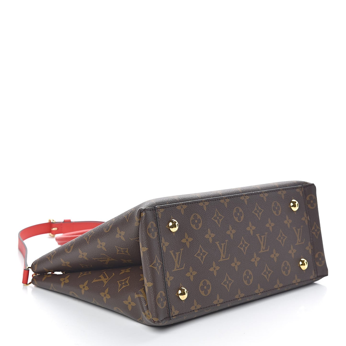 Monogram Flower Tote Coquelicot