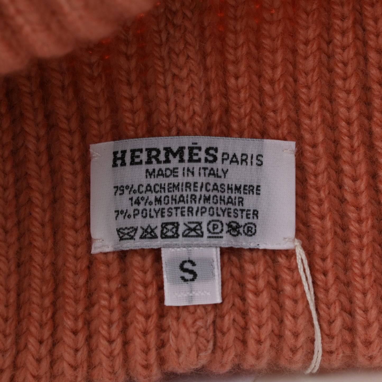 Cashmere Jersey Knit Filipa Beanie Hat S Rose Quartz