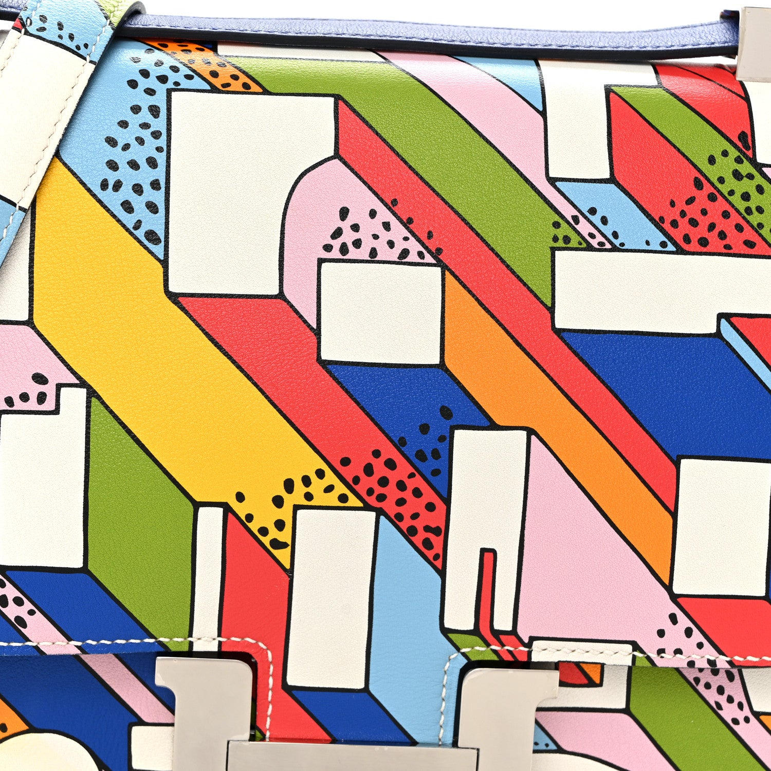 Hermes Swift Printed On a Summer Day Constance 24 Multicolor 8 of 12