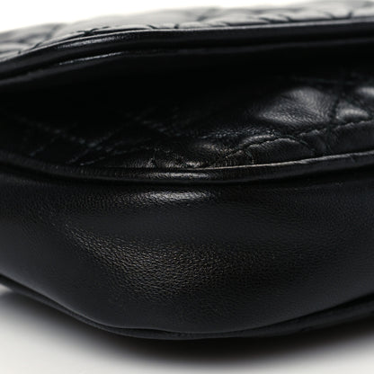 Christian Dior Lambskin Cannage Lady Dior Pochette Black 9 of 10