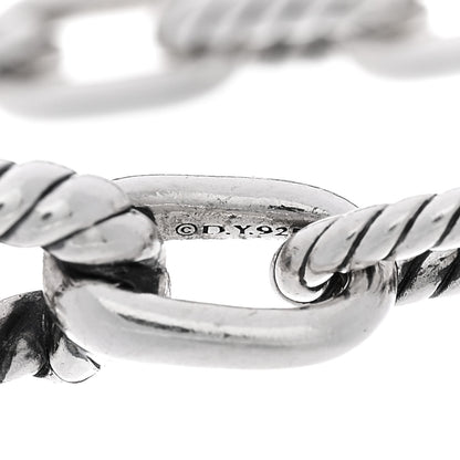 David Yurman Sterling Silver 10mm Medium Oval Link Bracelet 3 of 3