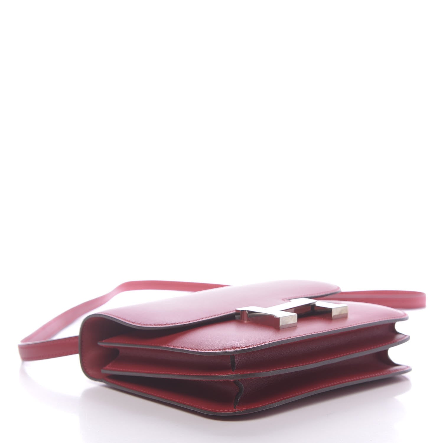 Hermes Tadelakt Constance 18 Rouge Vif 4 of 11
