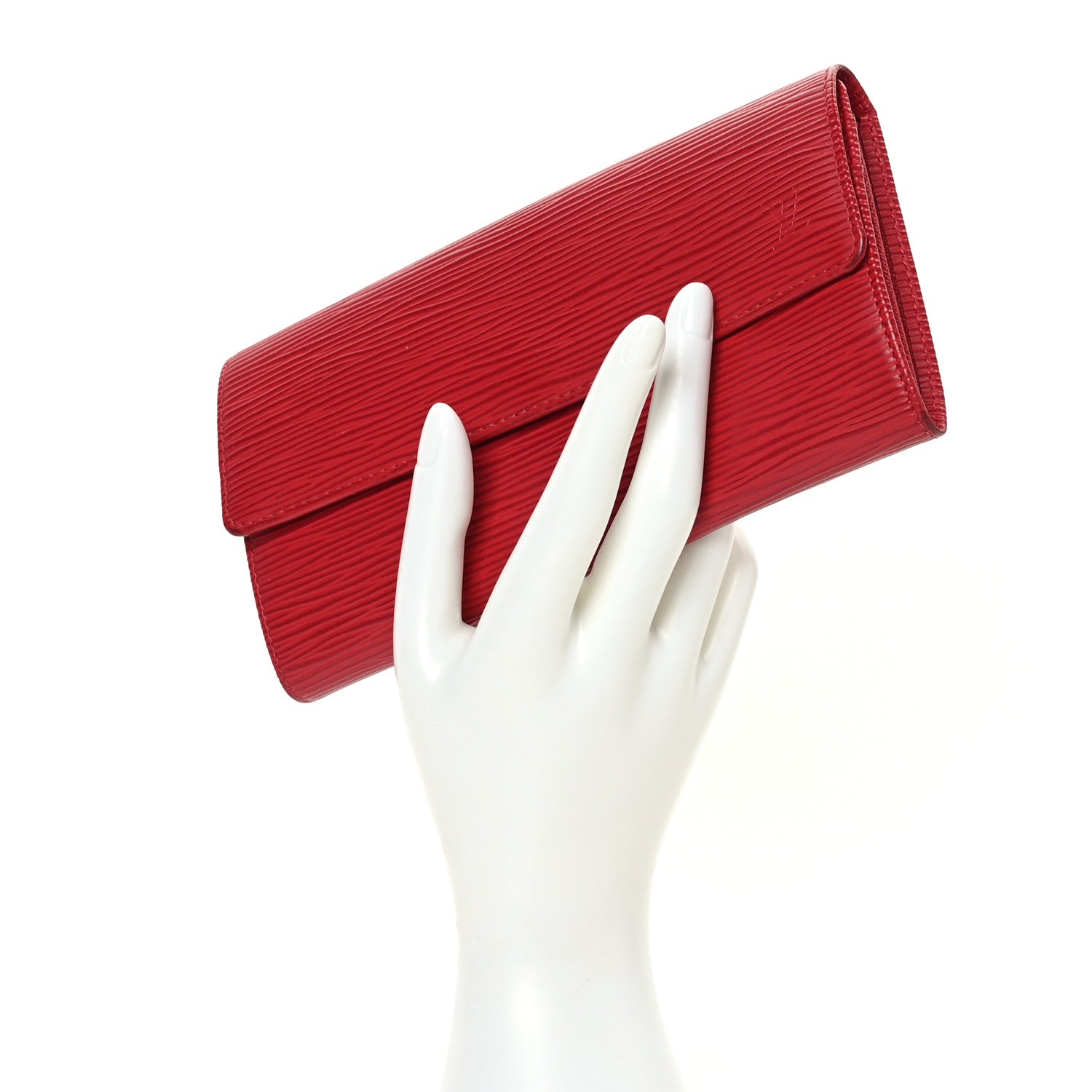 Louis Vuitton Epi Sarah Wallet Rouge 1 of 8