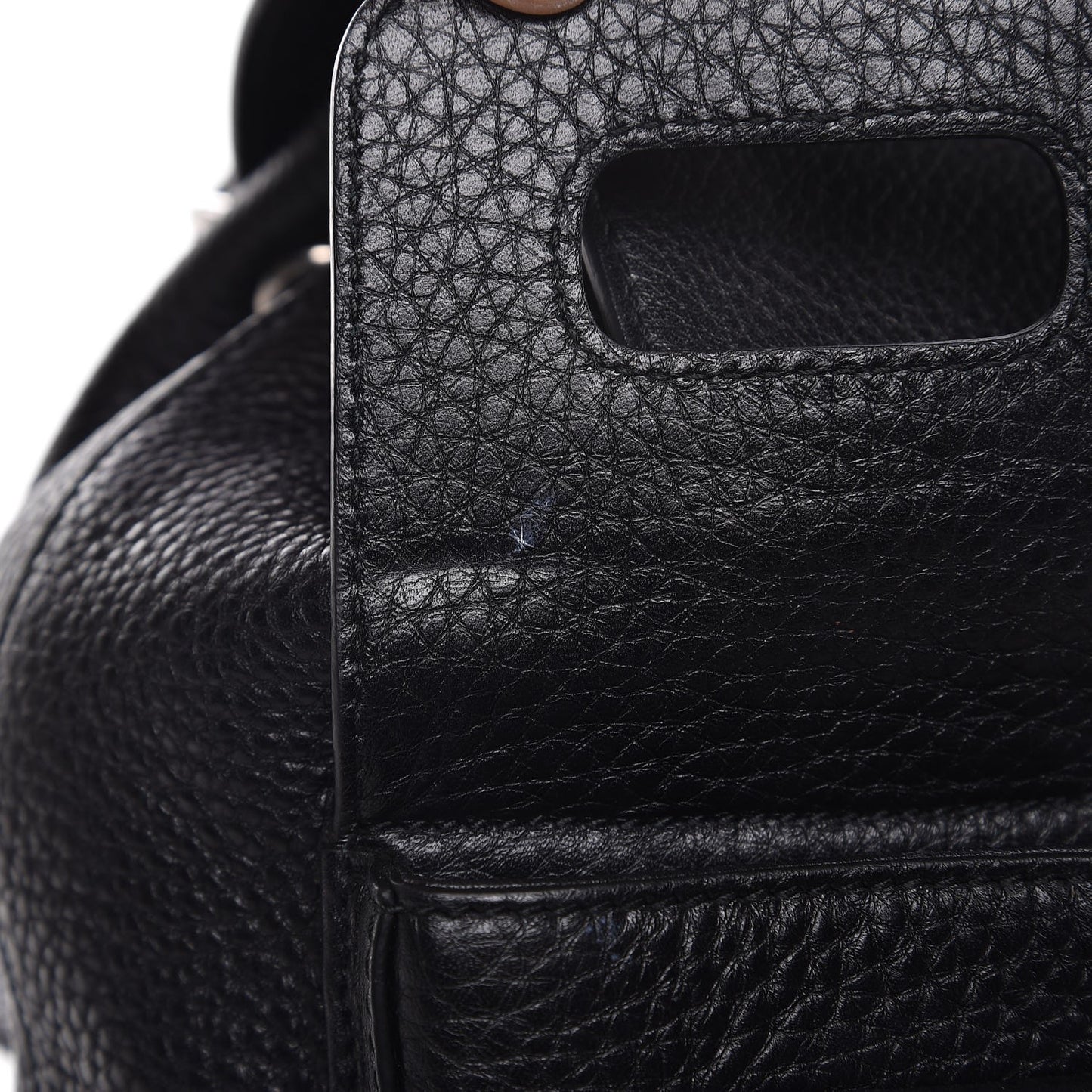 Cellarius Calfskin Medium Bamboo Backpack Black