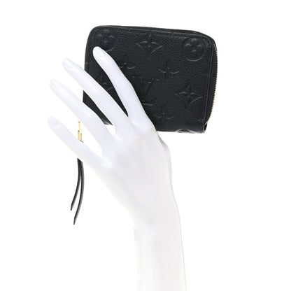 Louis Vuitton Empreinte Zippy Coin Purse Black 2 of 8