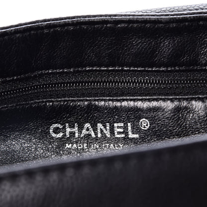 Chanel Caviar Half Moon Large Flap Black 7 of 7