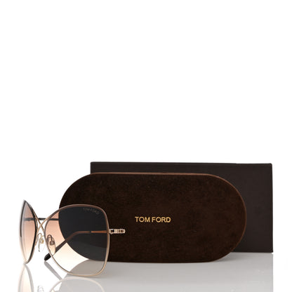Tom Ford Colette Butterfly Sunglasses TF250 Brown 8 of 8