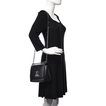 Louis Vuitton Epi Twist Shoulder Bag MM Black 2 of 16