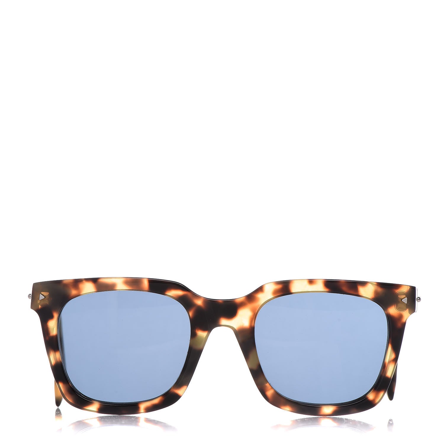 Fendi Modified Rectangle 53mm Sunglasses FF0216/S Tortoise 2 of 8