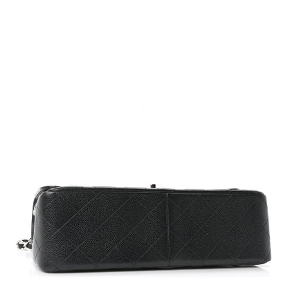 Chanel Caviar Quilted Jumbo Double Flap Black 4 of 10