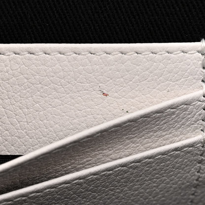 Versace Grained Calfskin La Medusa Crossbody Bag White 10 of 14