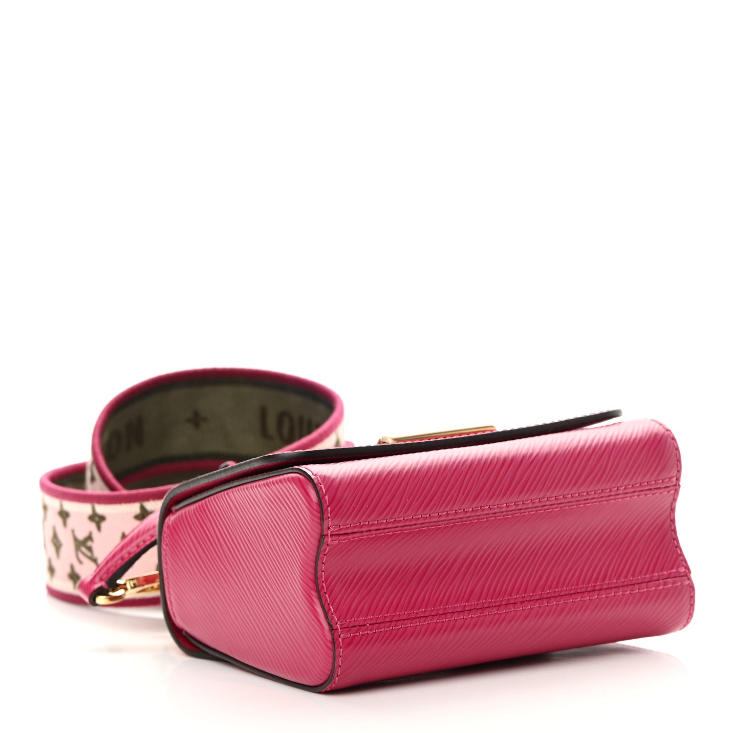 Louis Vuitton Epi Twist Shoulder Bag Mini Agathe Rose Pink 4 of 11