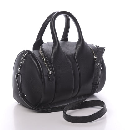 Alexander Wang Pebbled Calfskin Rockie Black Rhodium Hardware 3 of 12