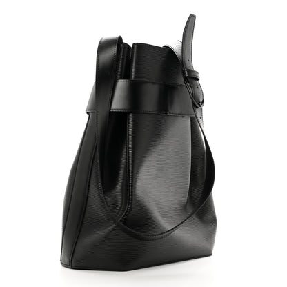 Louis Vuitton Epi Sac D'Epaule GM Black 3 of 10