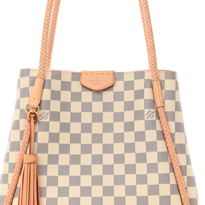 Louis Vuitton Damier Azur Propriano Rose Ballerine 7 of 9