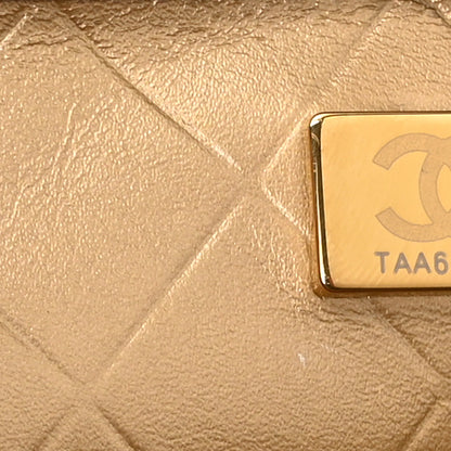 Chanel Lambskin Quilted Mini Coco Clips Single Flap Black 7 of 10