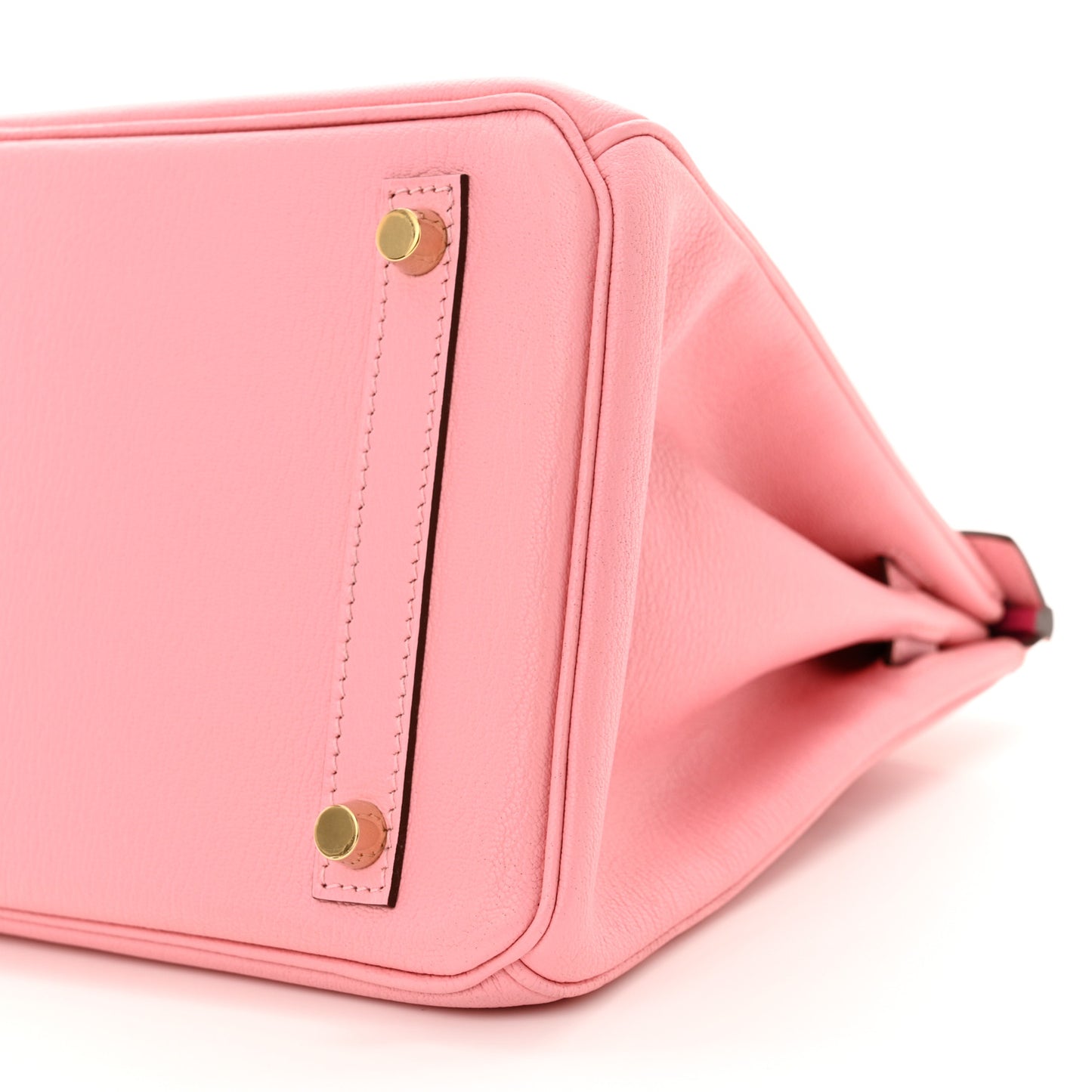 Chevre de Coromandel Horseshoe Birkin 30 Rose Confetti Fuchsia