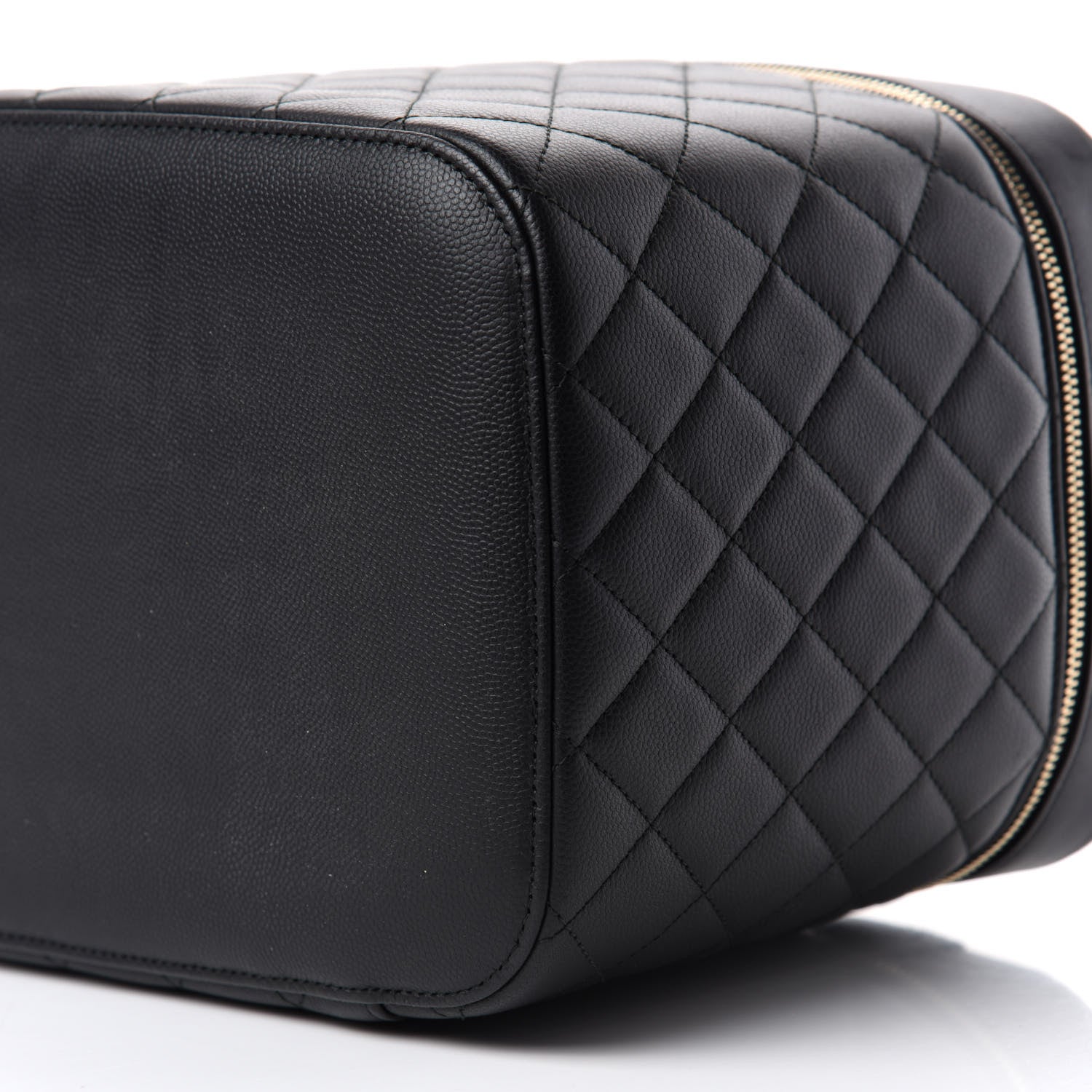 Chanel Caviar Quilted Large Vanity Pouch Black 9 of 9