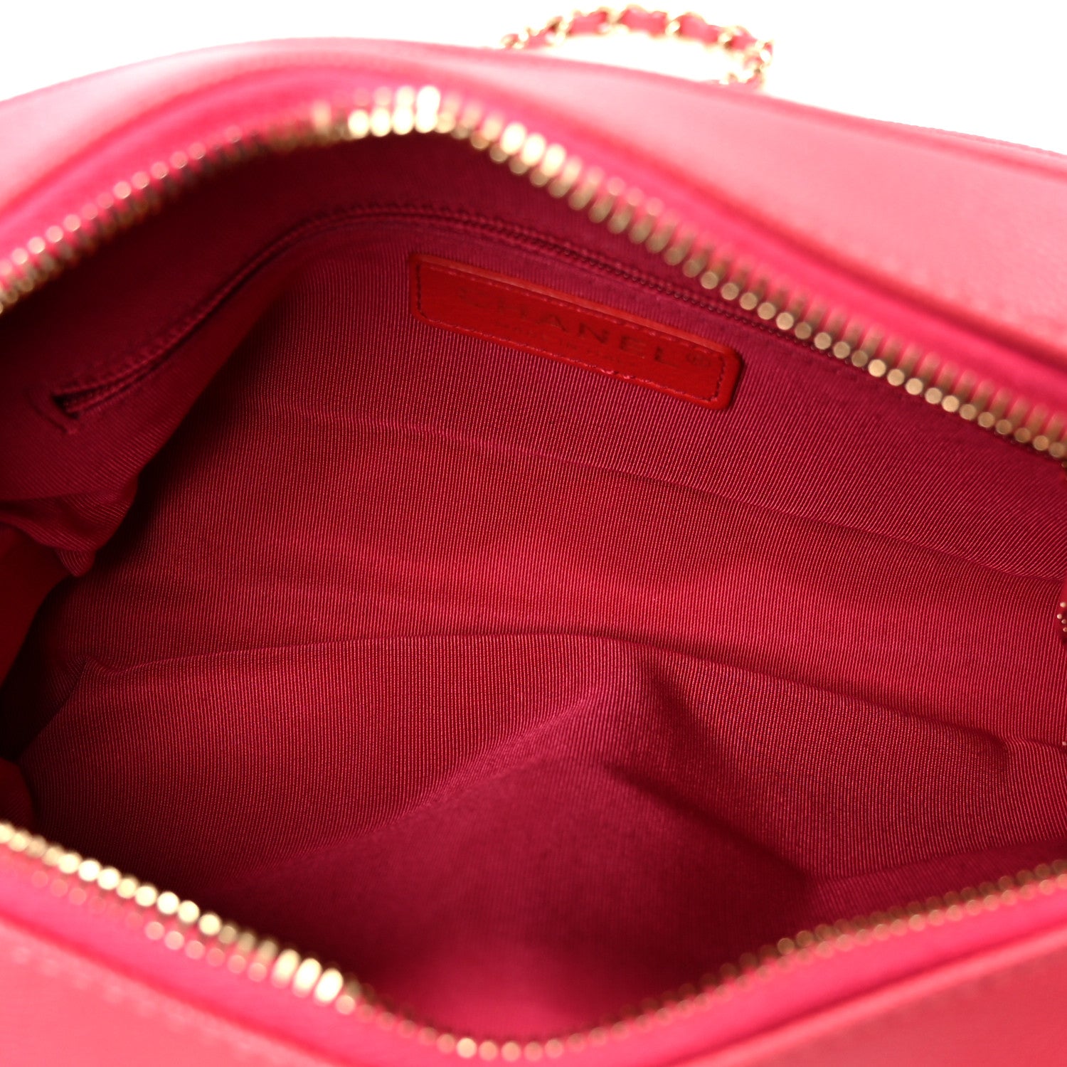 Chanel Caviar Quilted Small In & Out Camera Case Pink 5 of 11