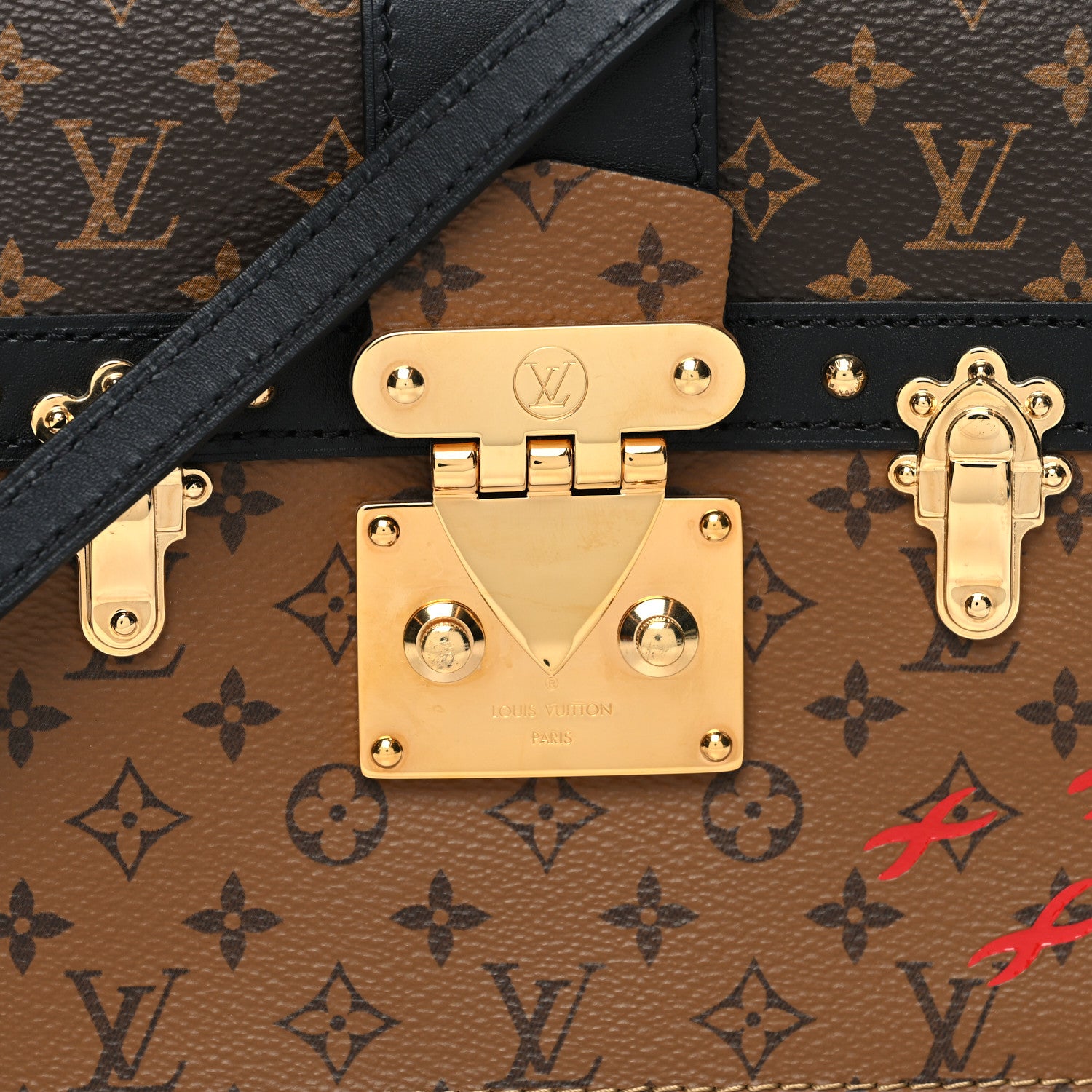 Louis Vuitton Reverse Monogram Trunk Clutch 8 of 10