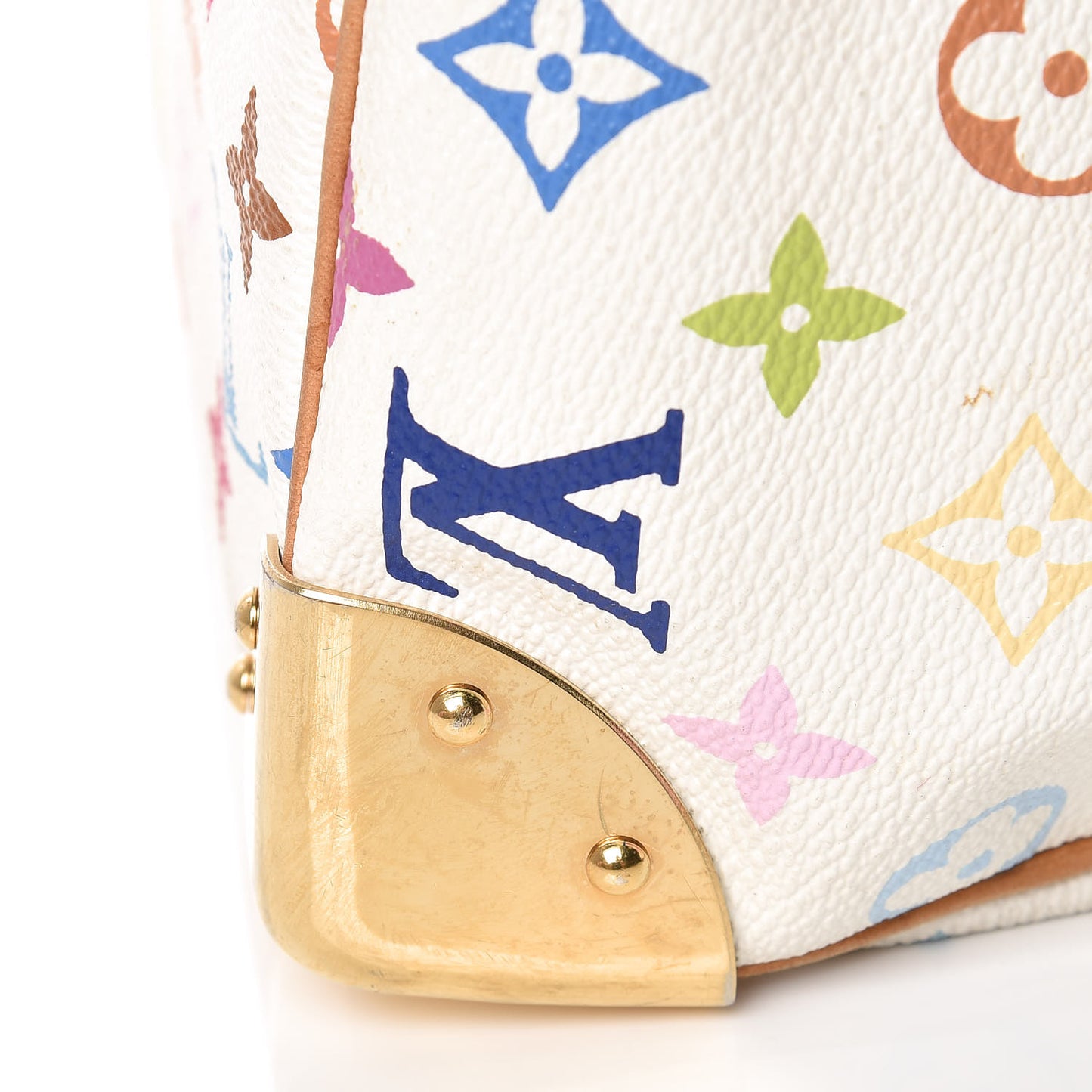 Monogram Multicolor Speedy 30 White