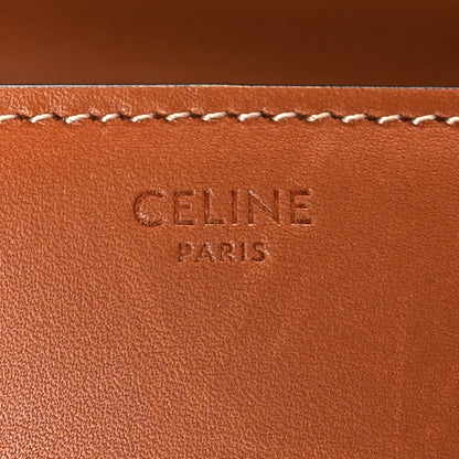 Celine Natural Calfskin Triomphe Strap Bag Tan 6 of 9