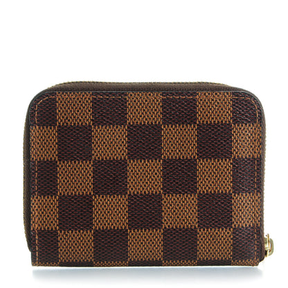 Louis Vuitton Damier Ebene Zippy Coin Purse 1 of 7