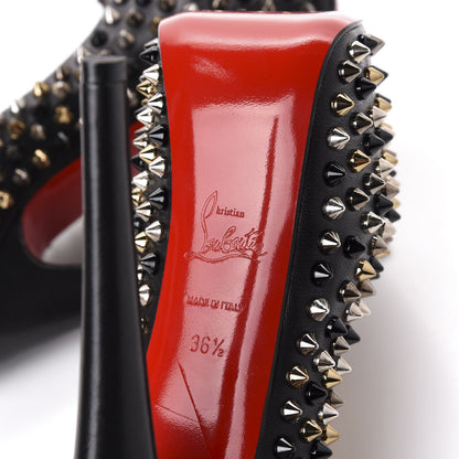 Christian Louboutin Nappa Daffodile Spikes 160 Pumps 36.5 Black 8 of 11